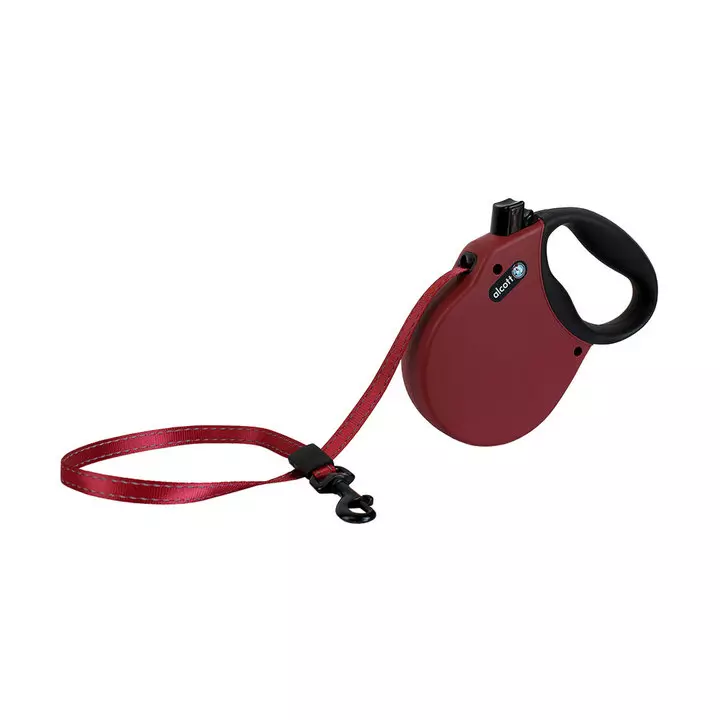 Alcott Red Adventure Retractable Dog Leash