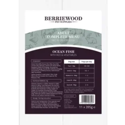 Berriewood Complete Menu Wet Food Ocean Fish & Rice