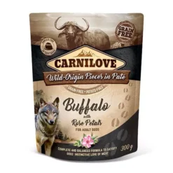 Carnilove Buffalo With Rose Petals Dog Pouches