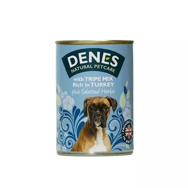 Denes Adult Turkey & Tripe With Added Herbs Dog Food
