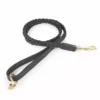 Digby & Fox Plaited Dog Lead Black