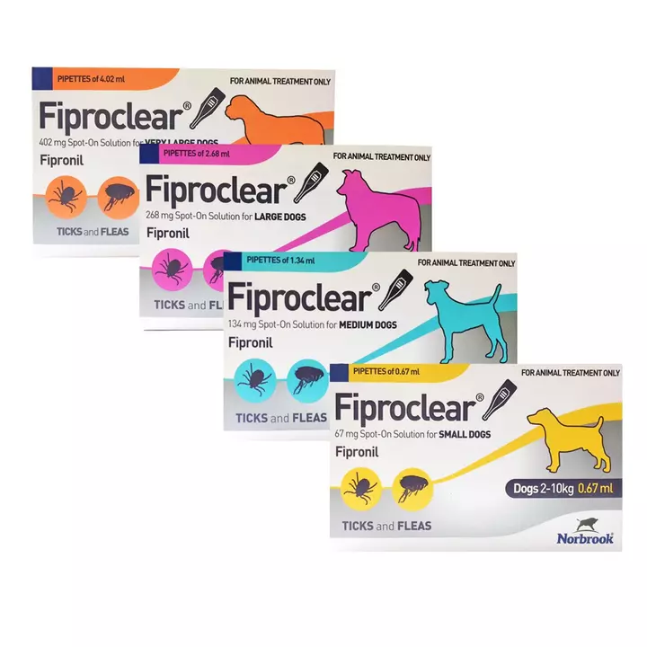 Fiproclear Spot-On For Dogs & Cats