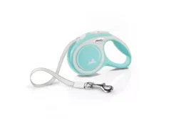 Flexi New Comfort Tape Dog Lead 3m Light Blue