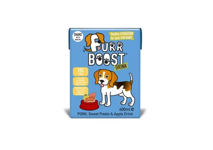 Furr Boost Pork, Sweet Potato And Apple Dog Drink