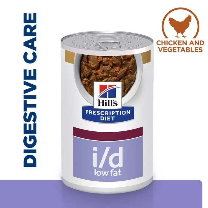 Hills Hill's Prescription Diet I/d Low Fat Digestive Care Dog Stew Chicken & Vegetables