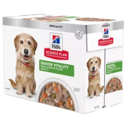 Hills Hill's Science Plan Senior Vitality Mature Adult Small & Mini Dog Stew With Chicken & Added Vegetables