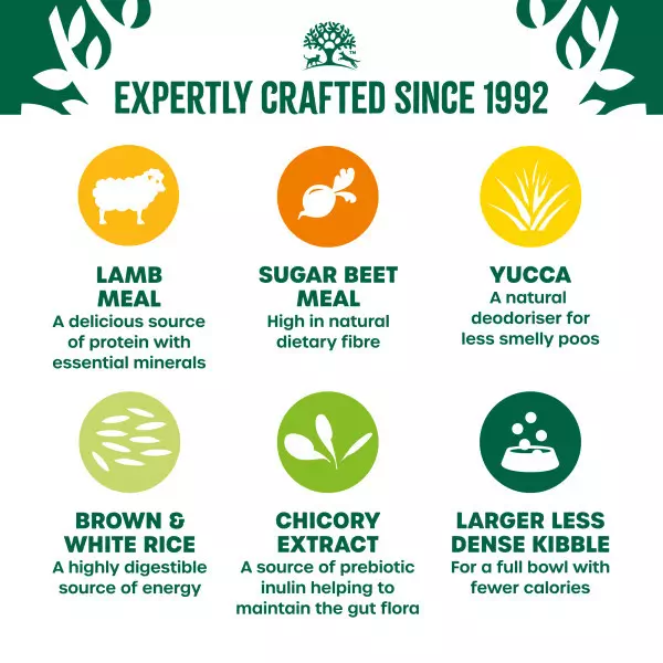 James Wellbeloved Light Adult Dog Dry Food Lamb & Rice - Image 4