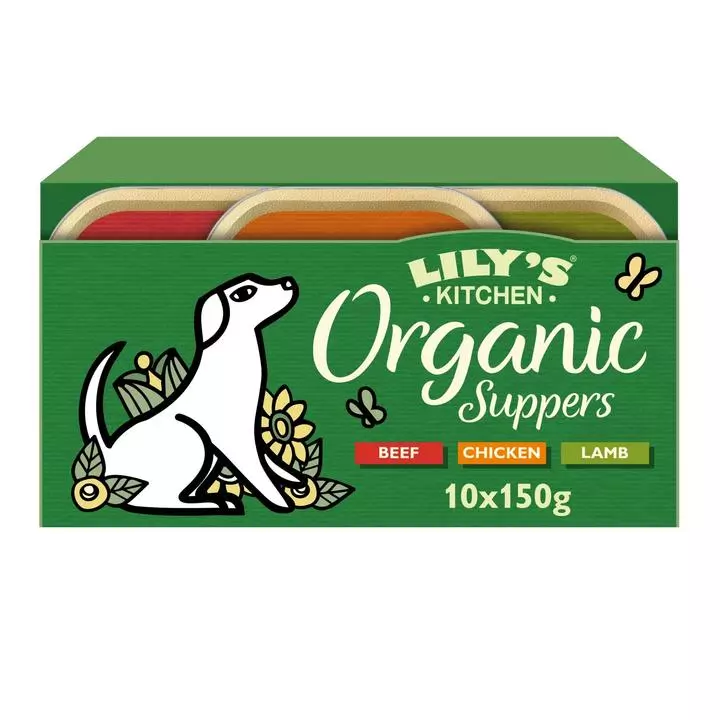 Lily's Kitchen Organic Suppers Multipack Dog Trays