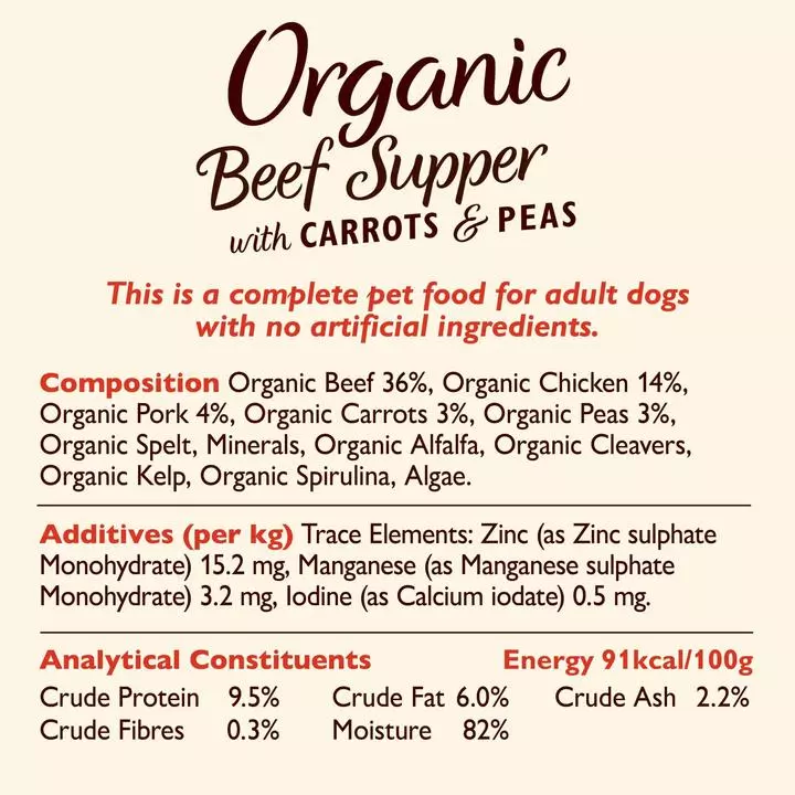 Lily's Kitchen Organic Suppers Multipack Dog Trays - Image 2