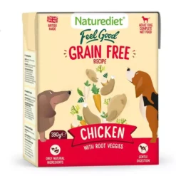 Naturediet Feel Good Grain Free Chicken Dog Food