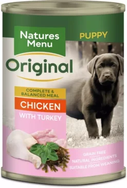 Natures Menu Chicken With Turkey Canned Puppy Food