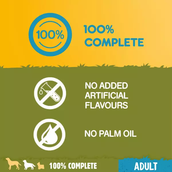 Pedigree Beef & Vegetable Complete Adult Dog Food - Image 3