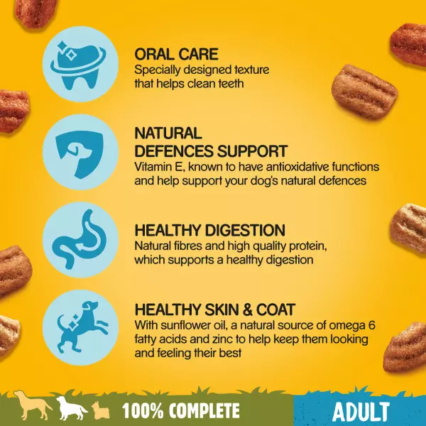 Pedigree Beef & Vegetable Complete Adult Dog Food - Image 4