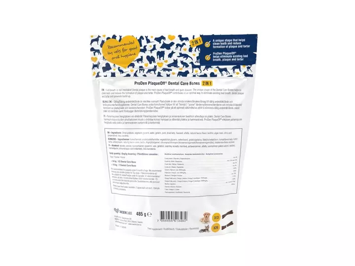 Plaque Off Natural Bacon Dental Bones For Dogs - Image 2