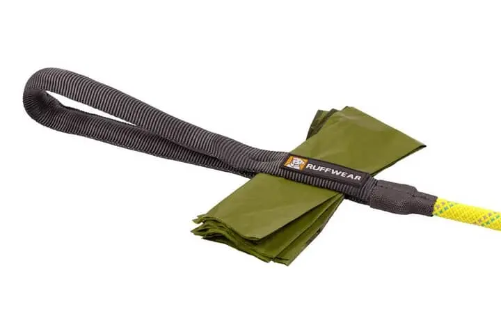 Ruffwear Knot-a-Long Rope Dog Lead Lichen Green - Image 6