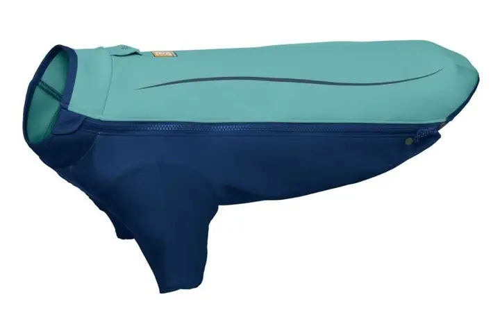 Ruffwear Undercoat Water Jacket Aurora Teal - Image 2