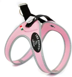 Tre Ponti Secondo Rachete Buckle Dog Harness Pink
