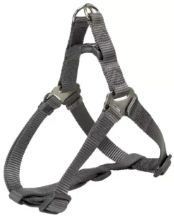Trixie Premium One Touch Harness Graphite For Dogs