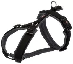 Trixie Premium Trekking Harness For Dogs 85 Cm/25 Mm Black & Graphite