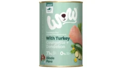 WOW Adult Dog Food Turkey Cans